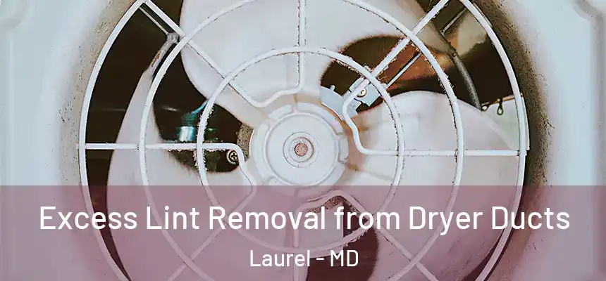 Excess Lint Removal from Dryer Ducts Laurel - MD